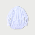 Batistie 908 Pintuck Stand Collar Shirt - 45R by 45rpm studio