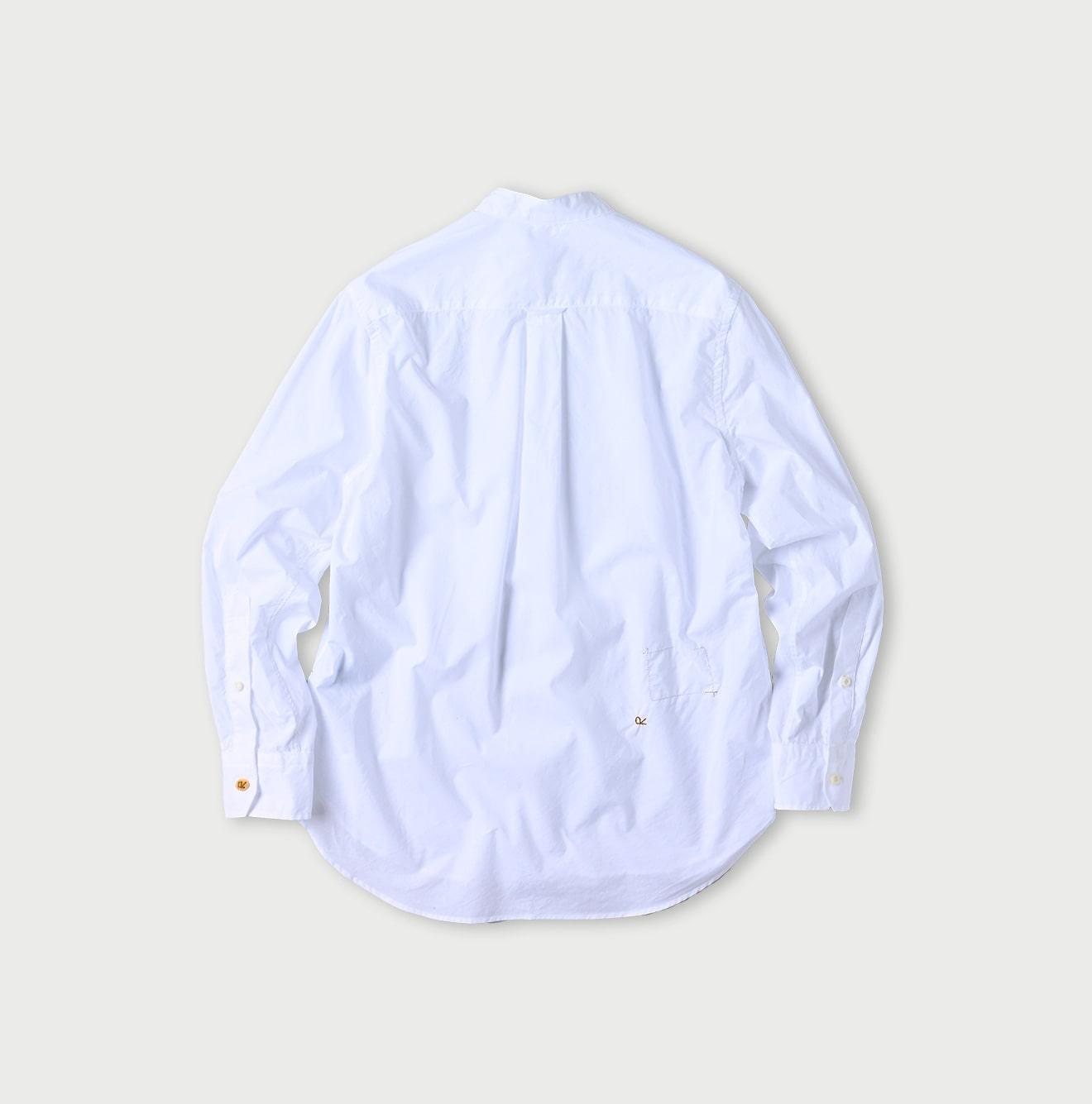 Batistie 908 Pintuck Stand Collar Shirt - 45R by 45rpm studio - Image 14