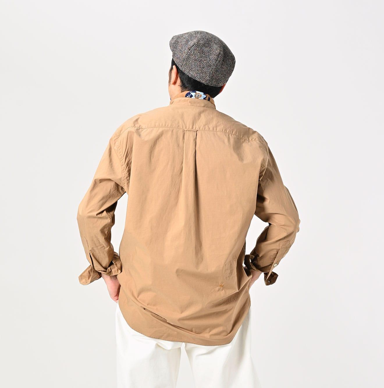 Batistie 908 Pintuck Stand Collar Shirt - 45R by 45rpm studio - Image 9