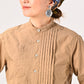 45R Batistie 908 Pintuck Stand Collar Shirt