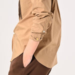 Batistie 908 Pintuck Stand Collar Shirt - 45R by 45rpm studio