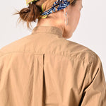 Batistie 908 Pintuck Stand Collar Shirt - 45R by 45rpm studio