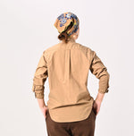 Batistie 908 Pintuck Stand Collar Shirt - 45R by 45rpm studio