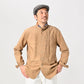 45R Batistie 908 Pintuck Stand Collar Shirt