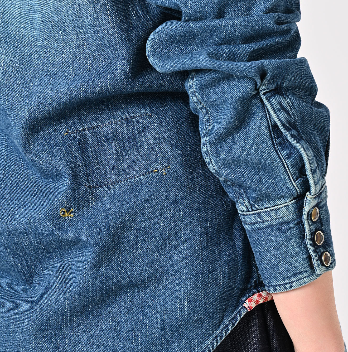 45R Indigo 45 Petit Denim 908 Eastern Shirt Zyu