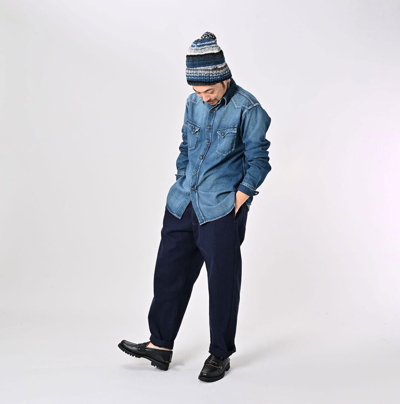 Indigo 45 Petit Denim 908 Eastern Shirt Zyu (Size 5) – 45R