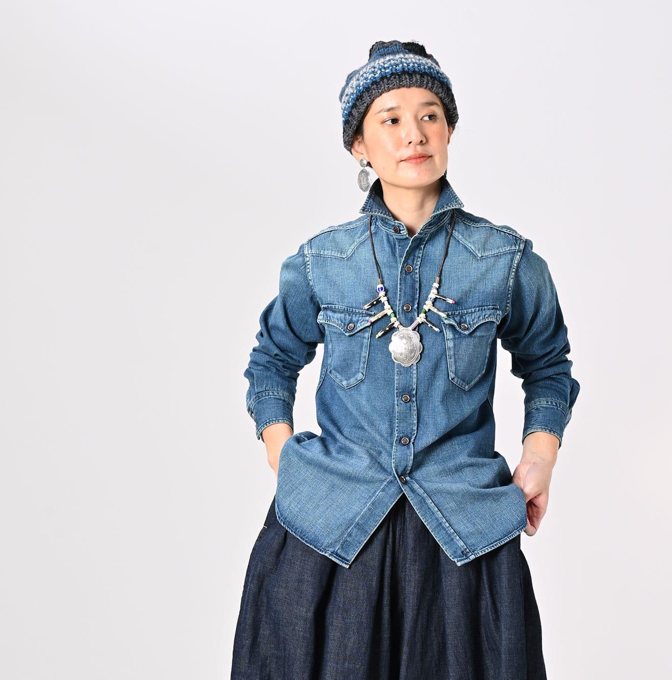 Indigo 45 Petit Denim 908 Eastern Shirt Zyu (Size 5) – 45R