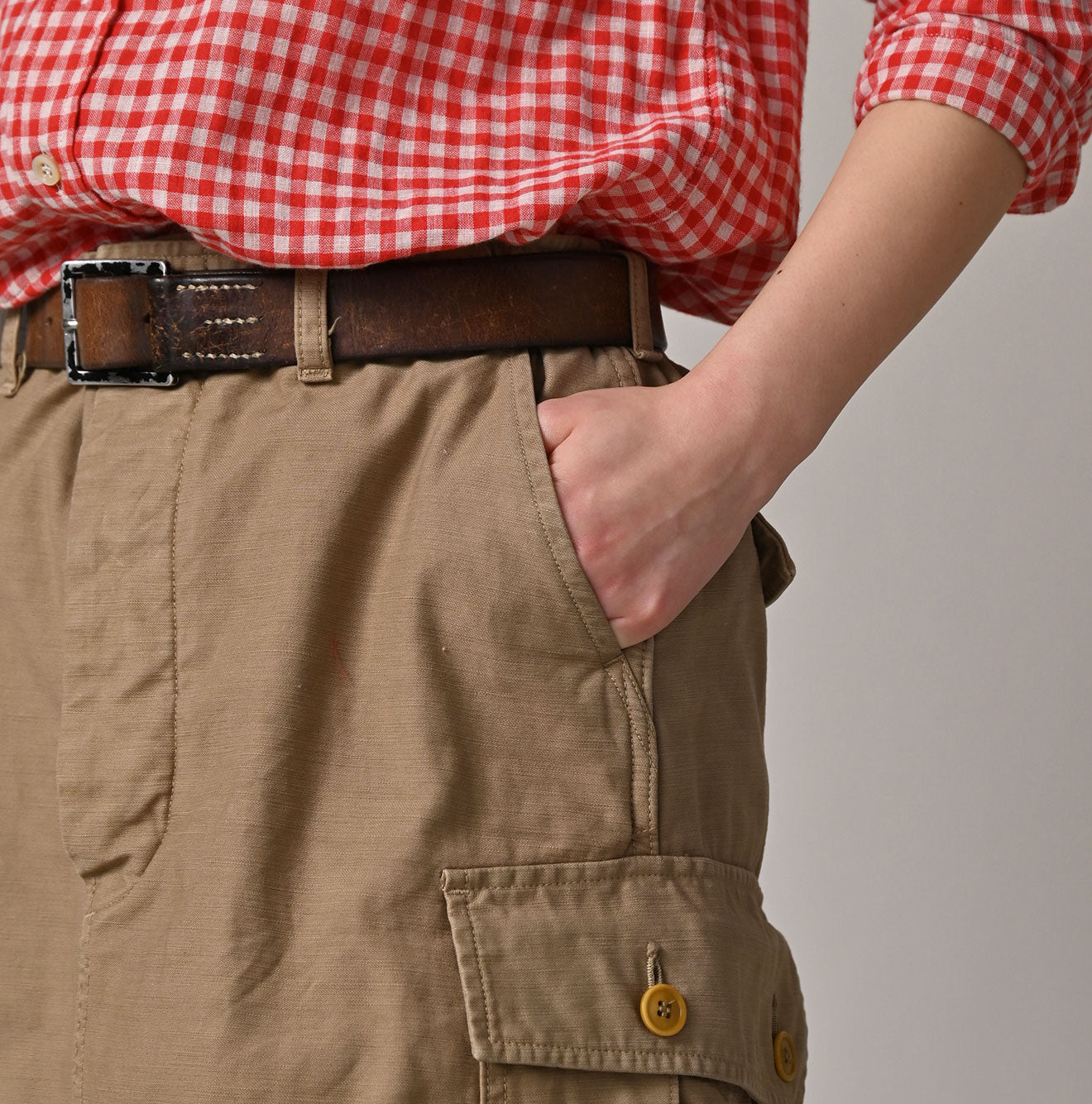 45R Back Sateen Cargo Skirt