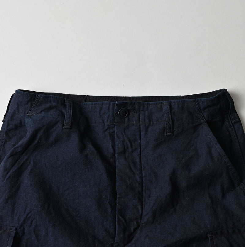 45R Indigo Back Sateen Cargo Skirt