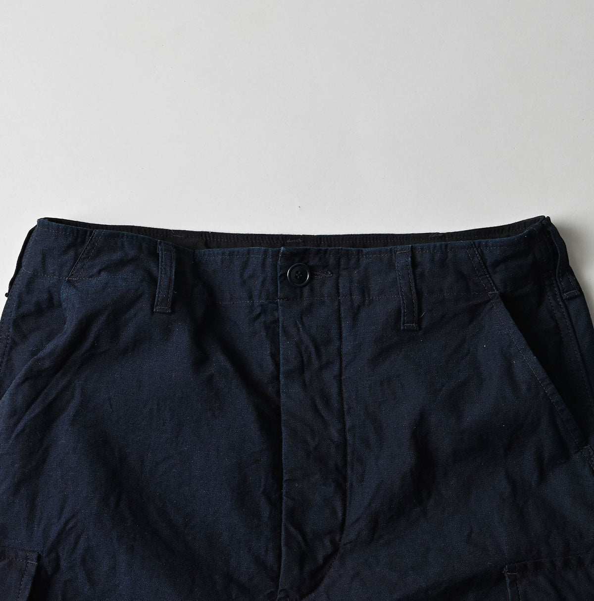 45R Indigo Back Sateen Cargo Skirt