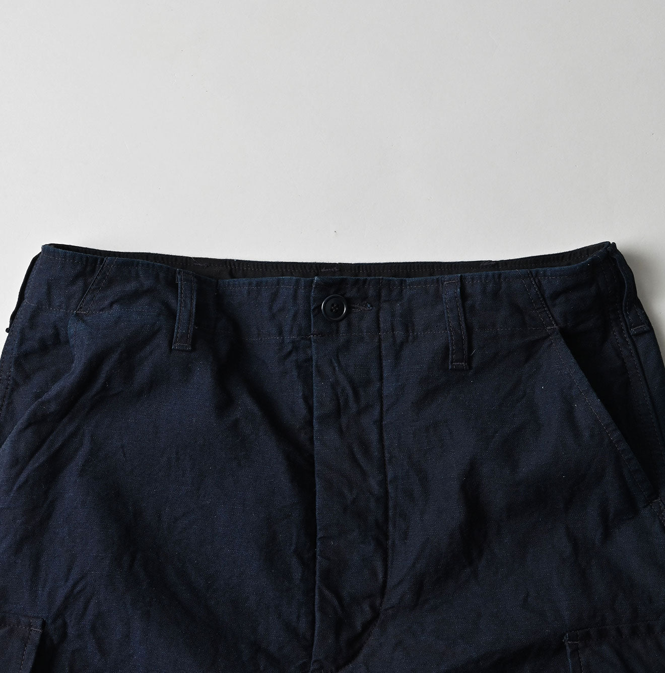 45R Indigo Back Sateen Cargo Skirt