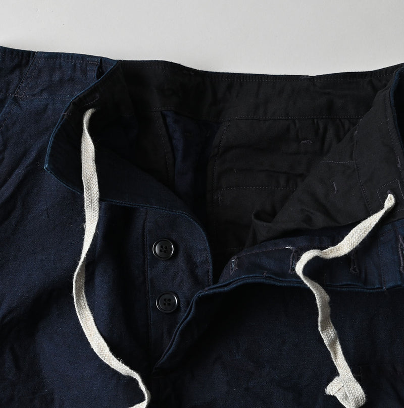 45R Indigo Back Sateen Cargo Skirt