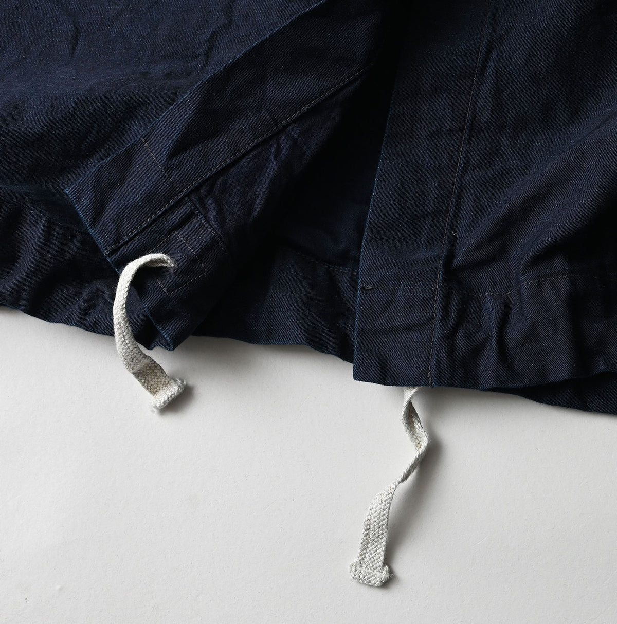 45R Indigo Back Sateen Cargo Skirt