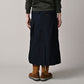 45R Indigo Back Sateen Cargo Skirt