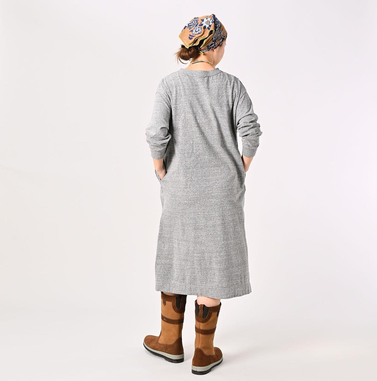 45R 45 Star Long Sleeve Dress