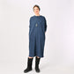 45R Indigo 45 Star 908 Long Sleeve Dress