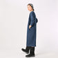 45R Indigo 45 Star 908 Long Sleeve Dress