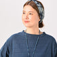 45R Indigo 45 Star 908 Long Sleeve Dress