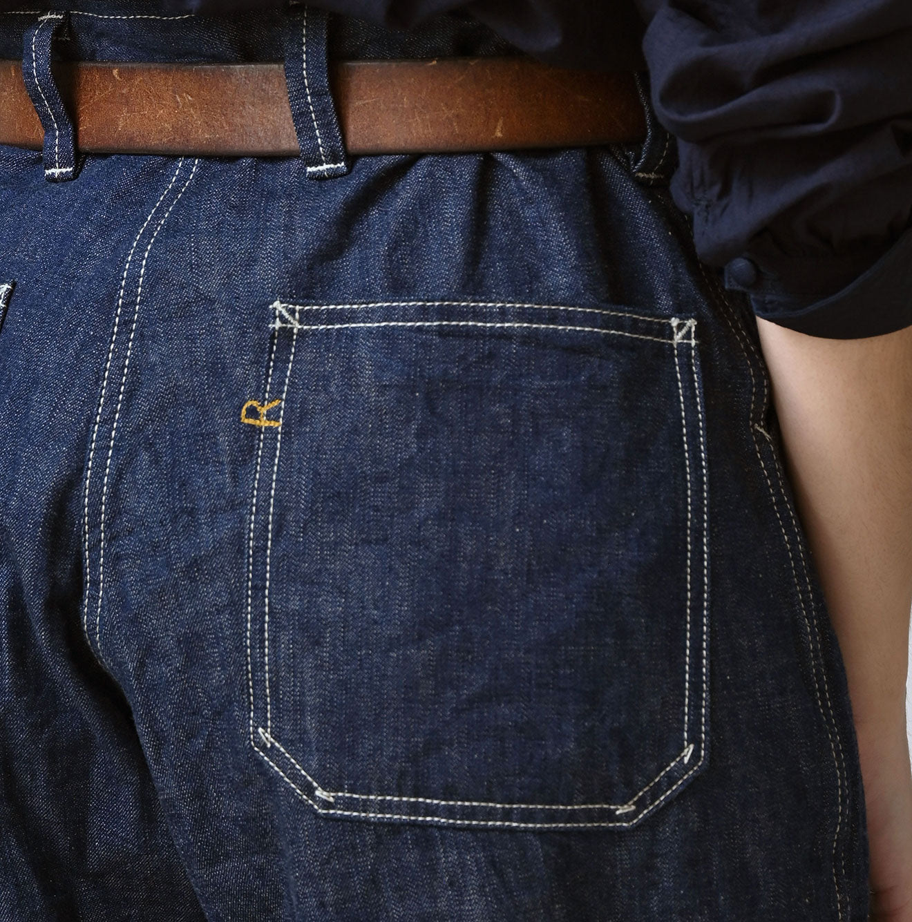 【INDIGO】Patched painter pants Stan Ray OG Painter Pants - Indigo Denim — Dave's New York