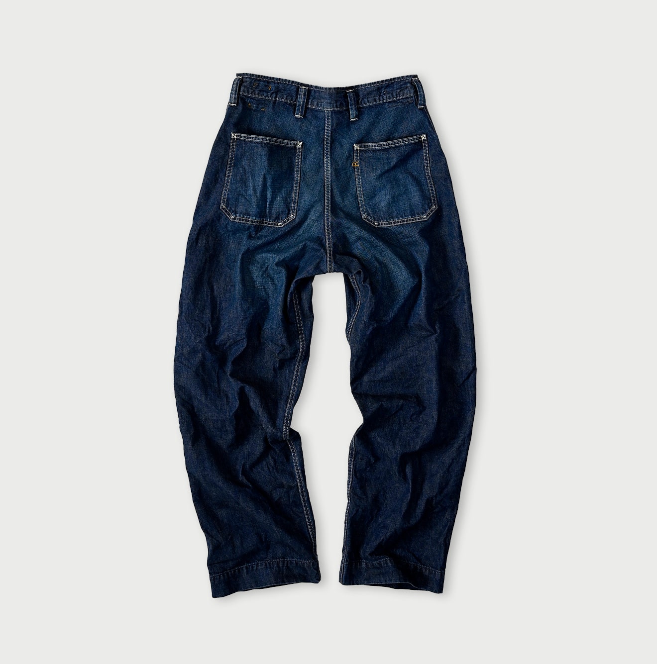 45R Indigo 908 Work Painter Pants Distressed