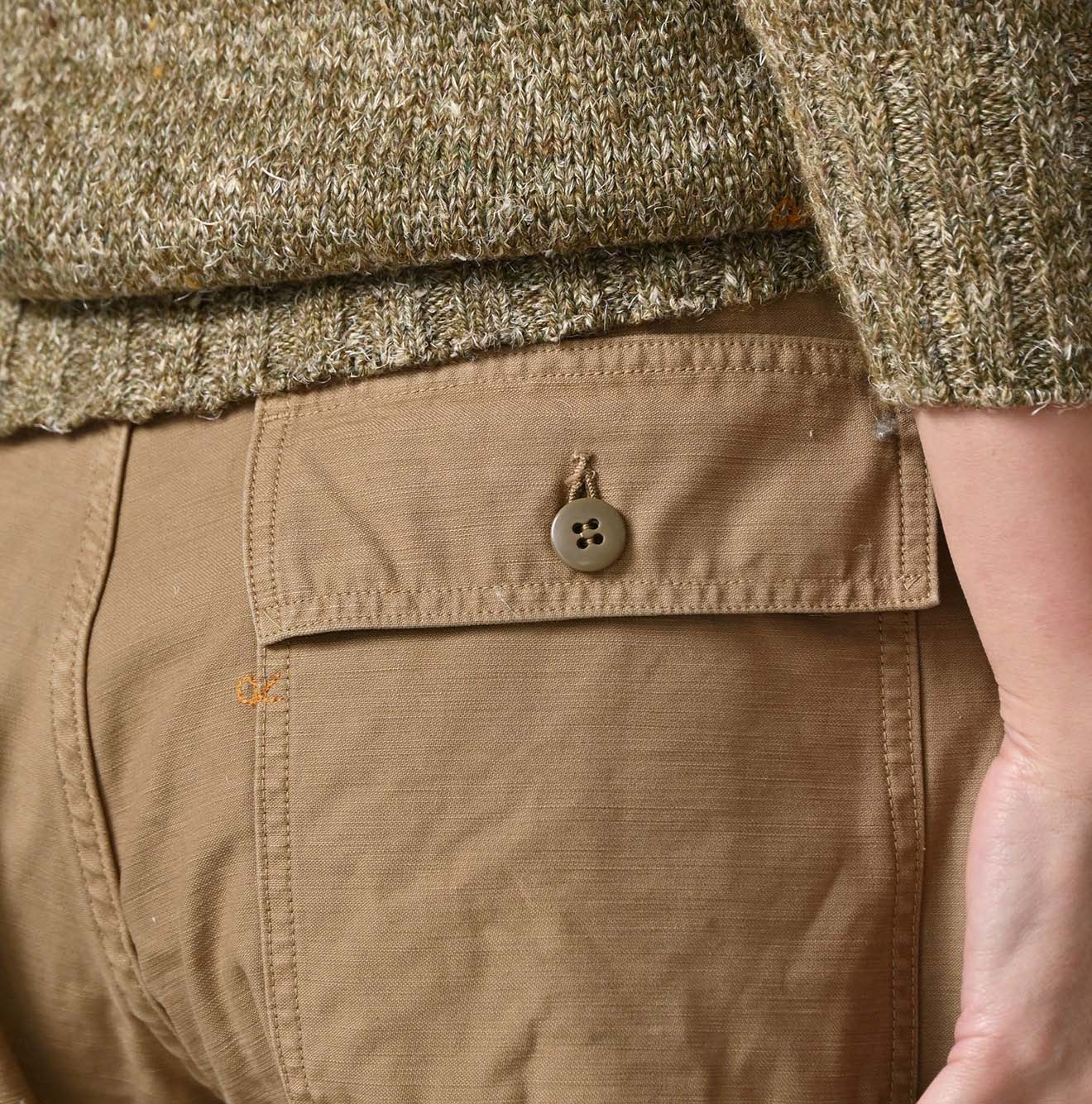 Back Sateen 908 Baker Pants | 45R Official Online Store – 45R GLOBAL
