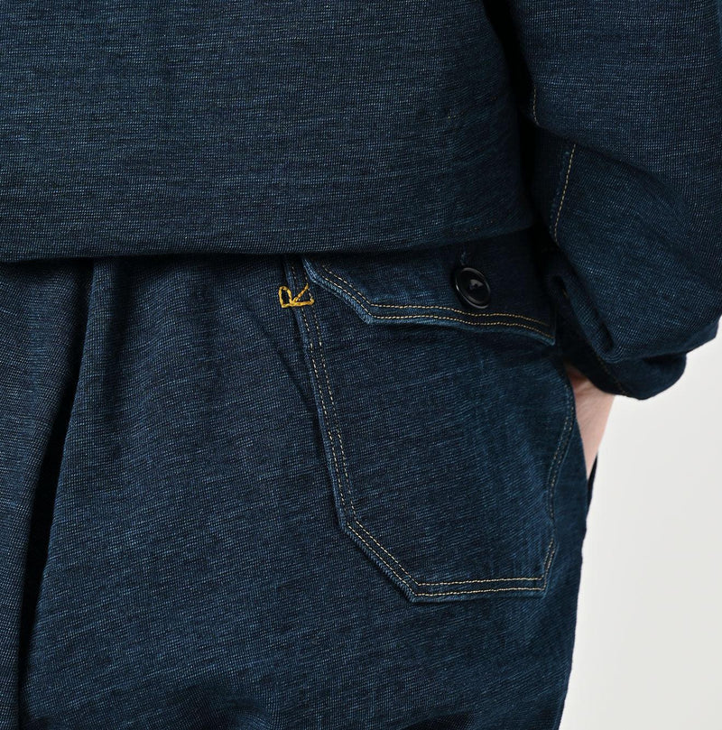 Indigo Dekoboko Tenjiku 908 Sweat Pants - 45R by 45rpm studio - Image 13