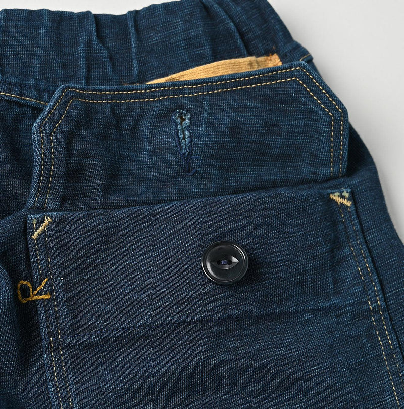 Indigo Dekoboko Tenjiku 908 Sweat Pants - 45R by 45rpm studio - Image 18