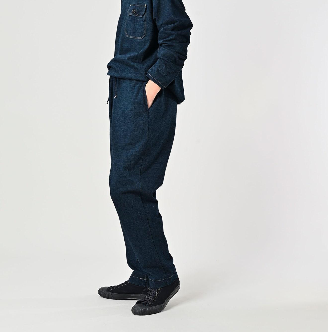 Indigo Dekoboko Tenjiku 908 Sweat Pants - 45R by 45rpm studio - Image 6