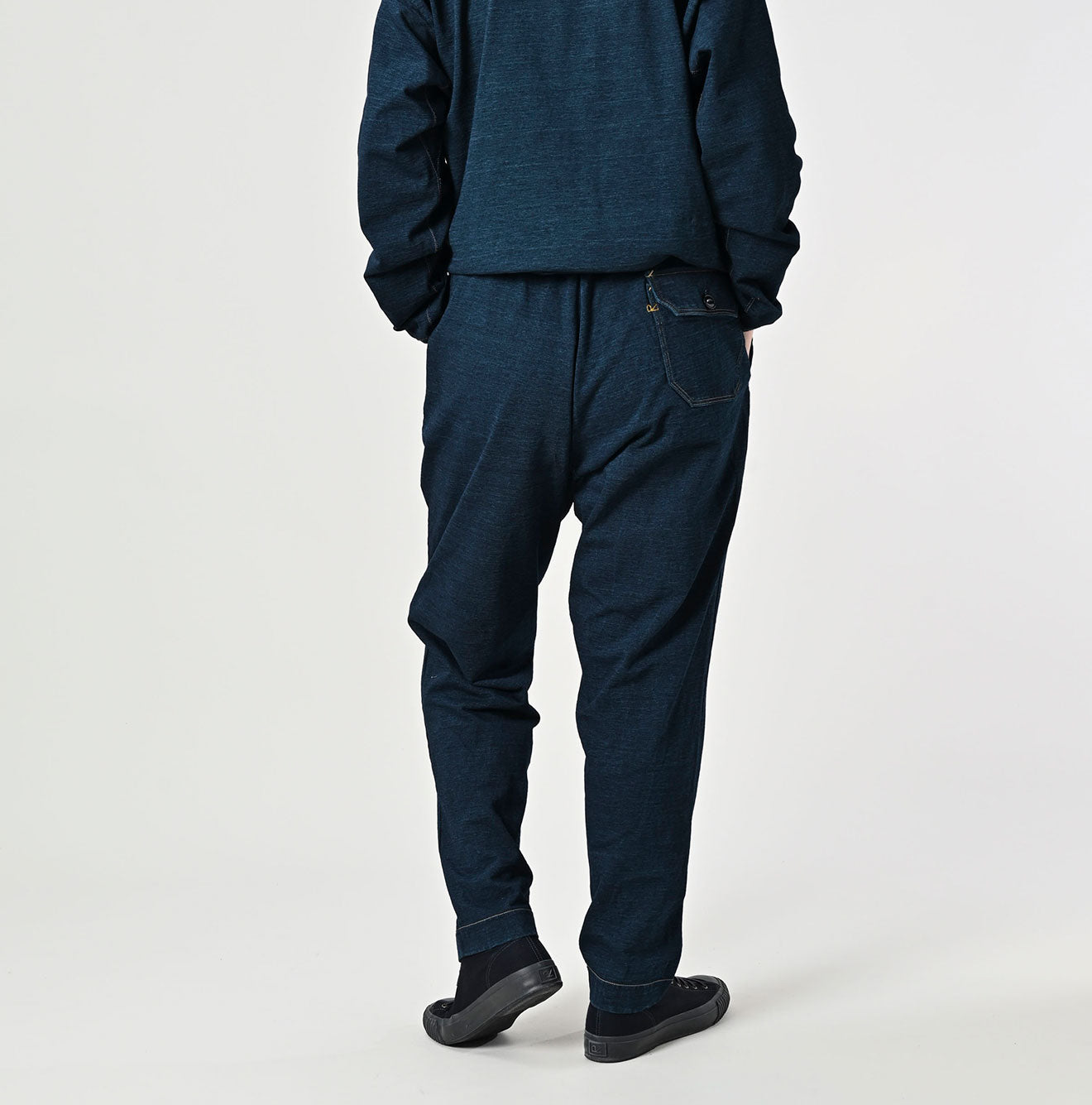 45R Indigo Dekoboko Tenjiku 908 Sweat Pants