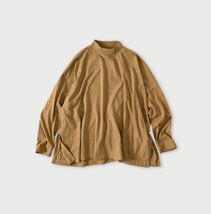 45R Yock Neck Big Slit T-shirt