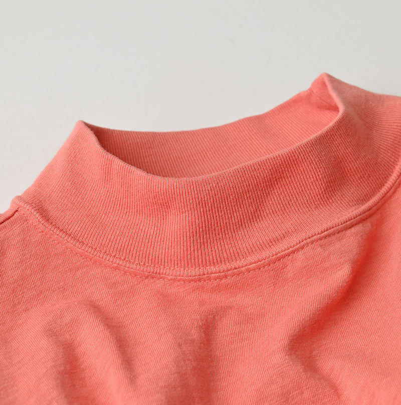 45R Yock Neck Big Slit T-shirt