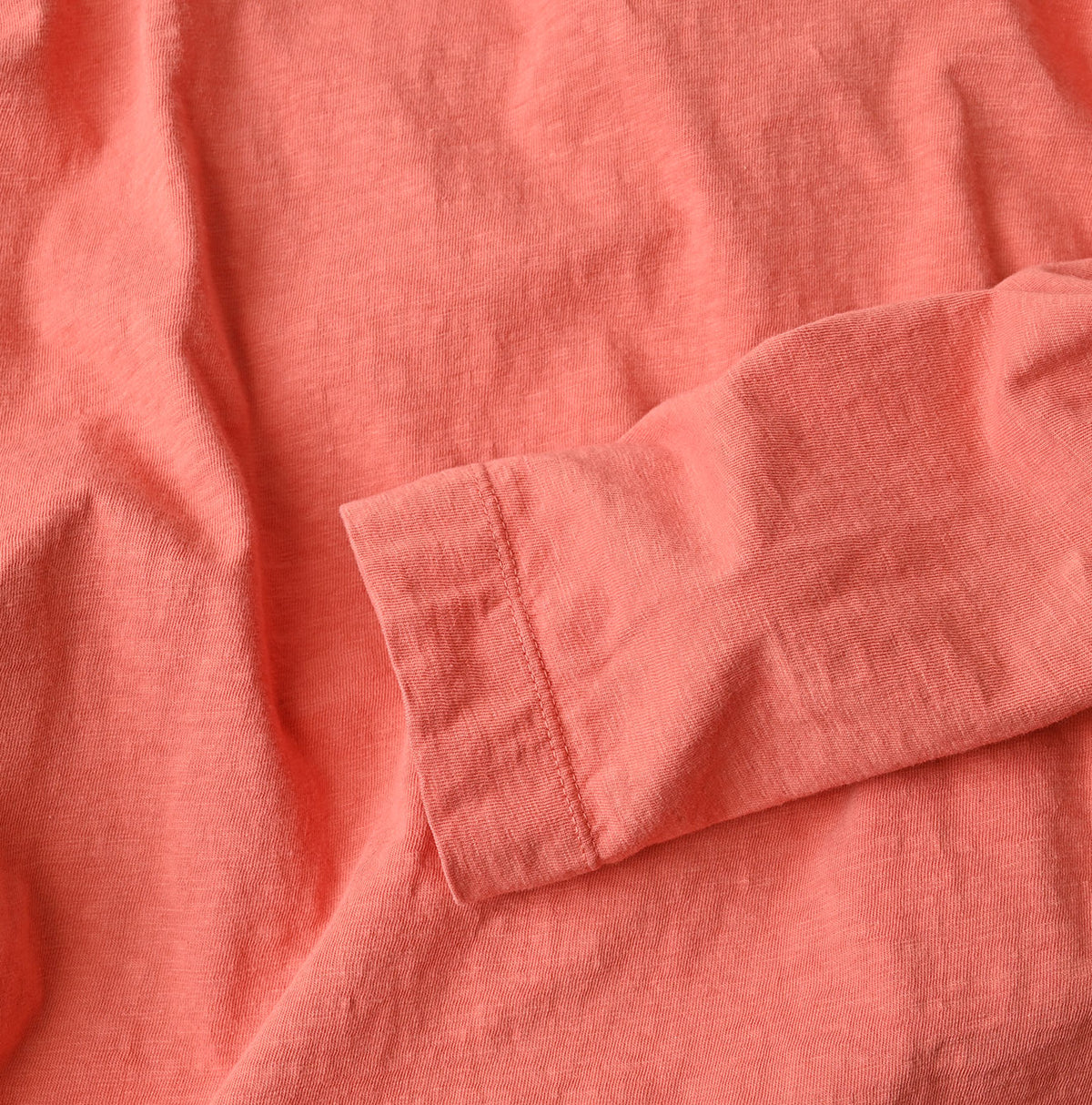 45R Yock Neck Big Slit T-shirt