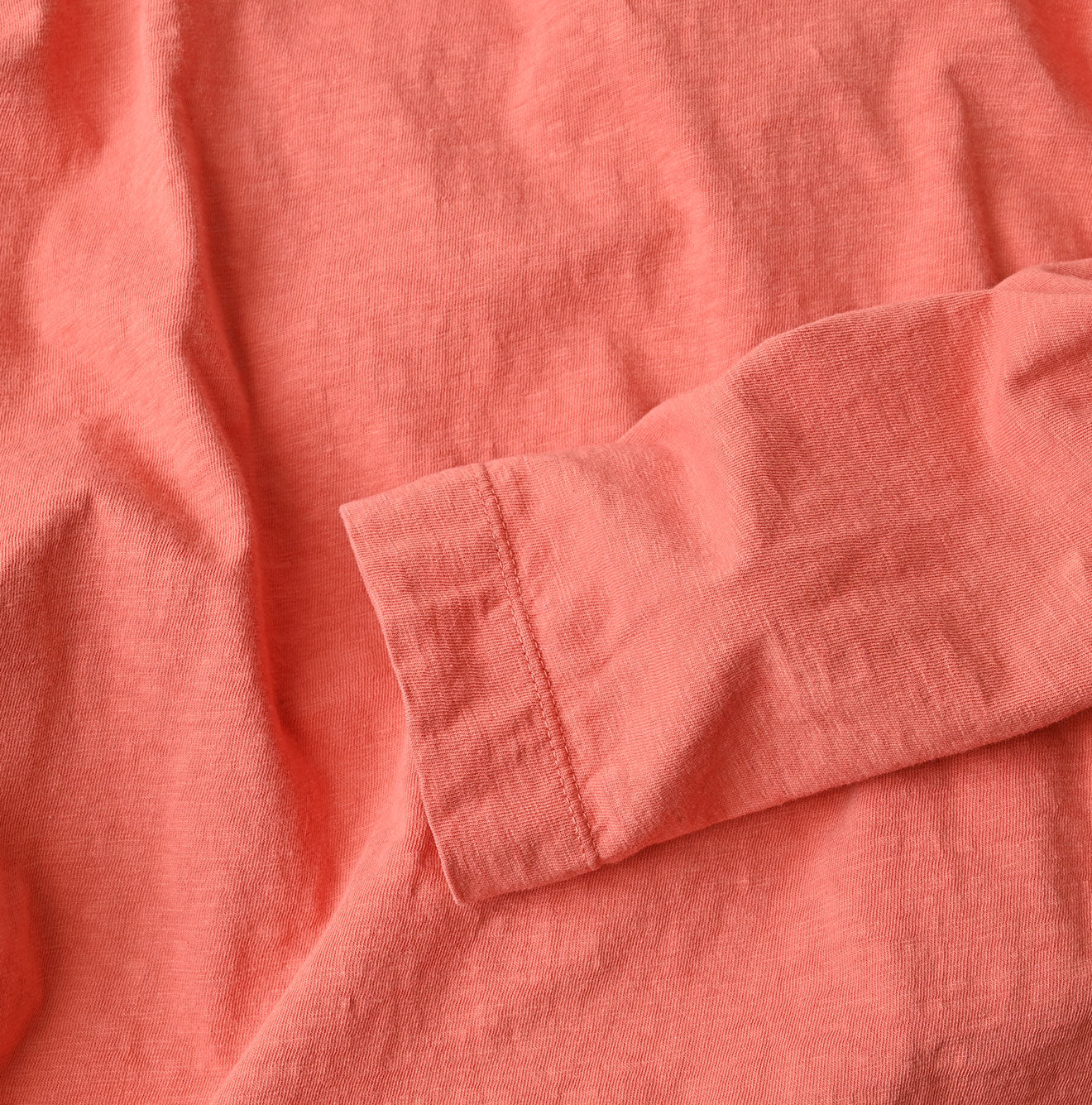 45R Yock Neck Big Slit T-shirt