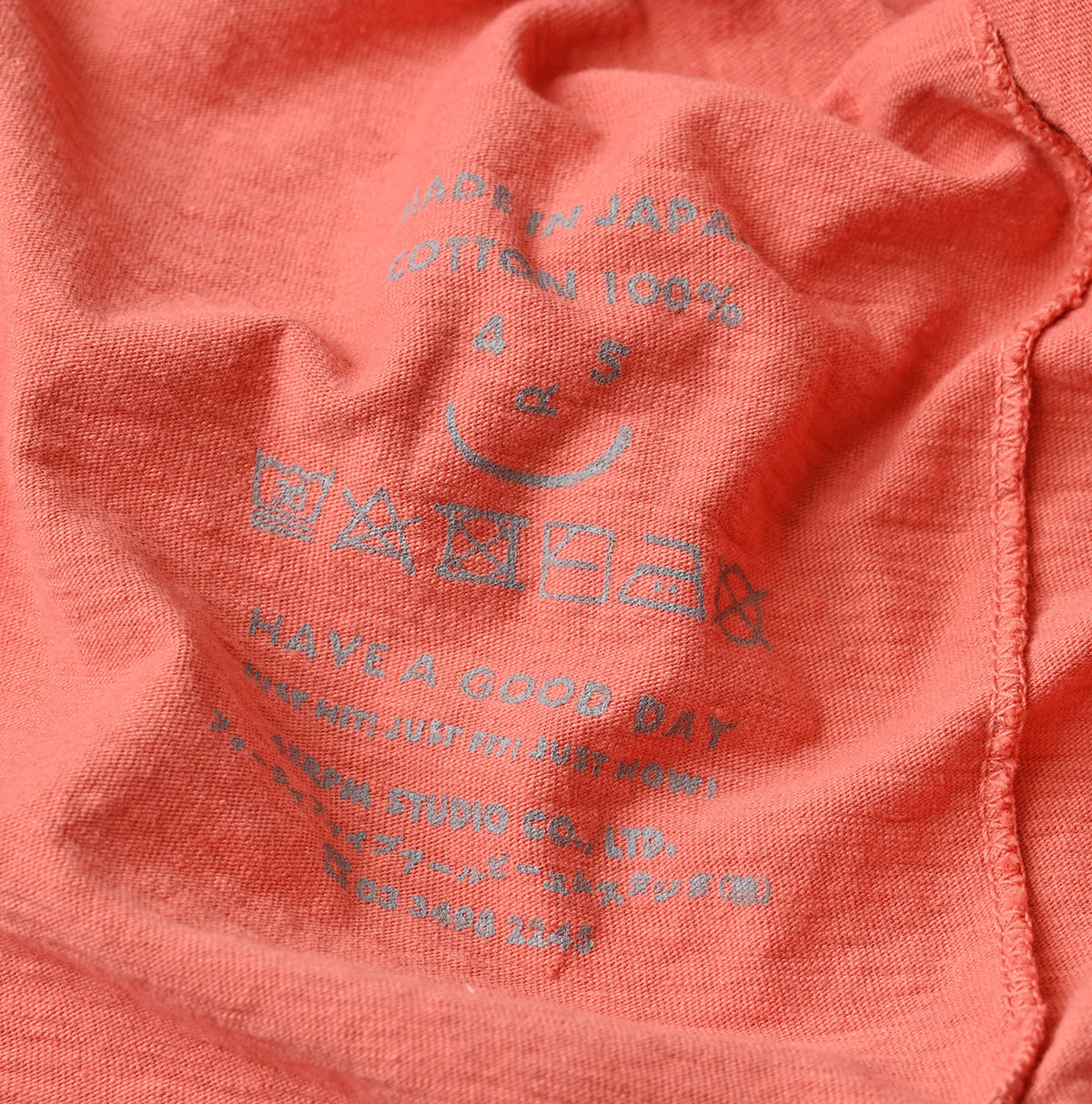 45R Yock Neck Big Slit T-shirt