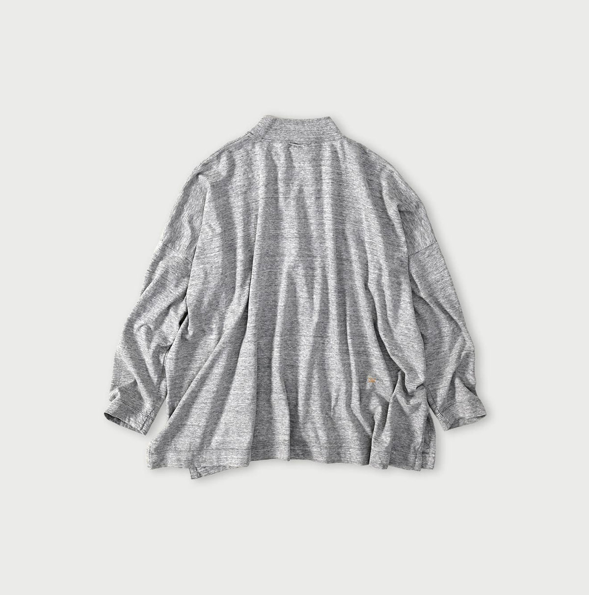 45R Yock Neck Big Slit T-shirt (Top-dyed)