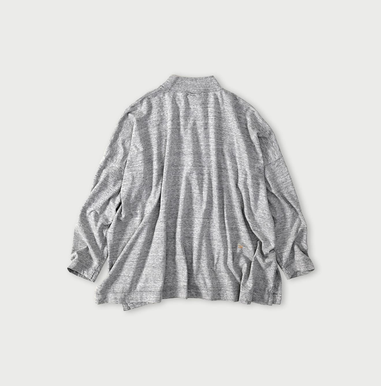 45R Yock Neck Big Slit T-shirt (Top-dyed)