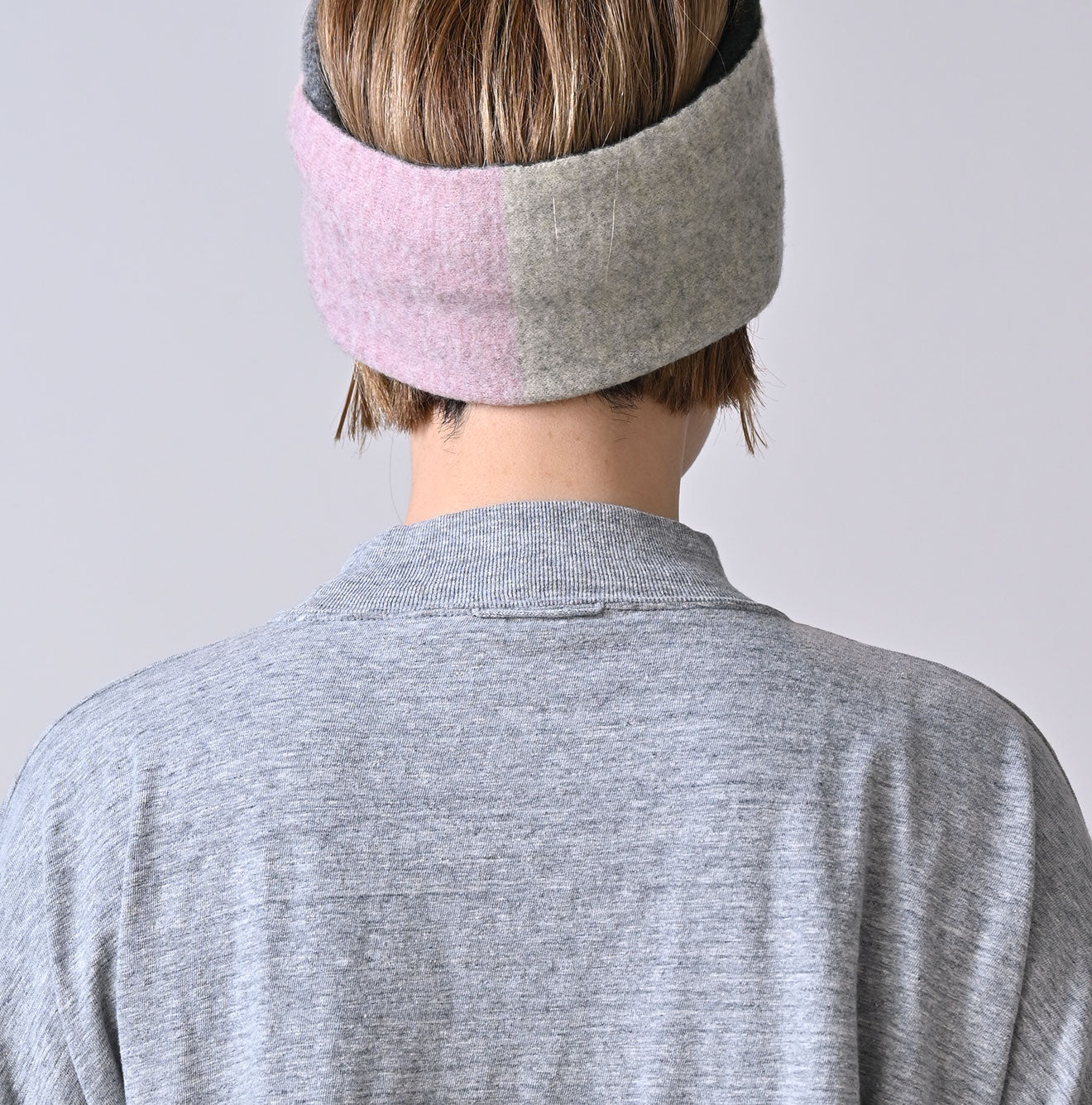 45R Yock Neck Big Slit T-shirt (Top-dyed)