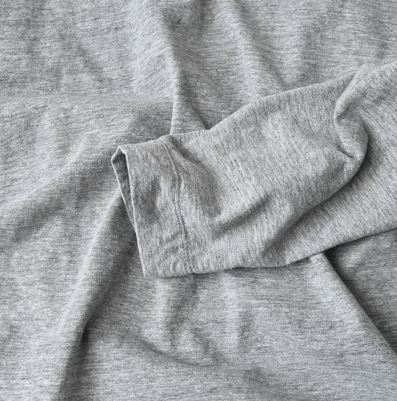 45R Yock Neck Big Slit T-shirt (Top-dyed)