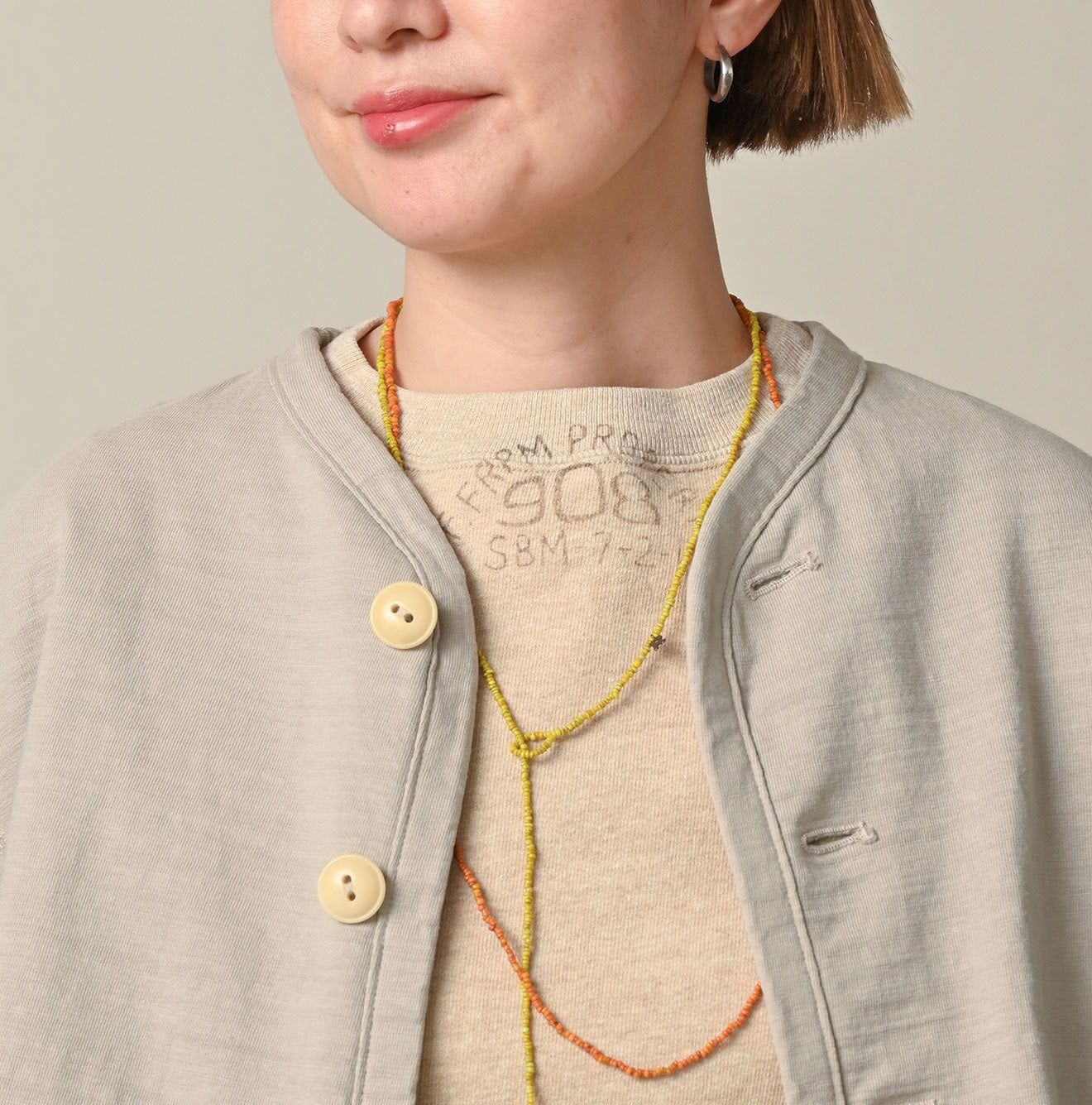 45R Dekoboko Tenjiku 908 Binder Cardigan