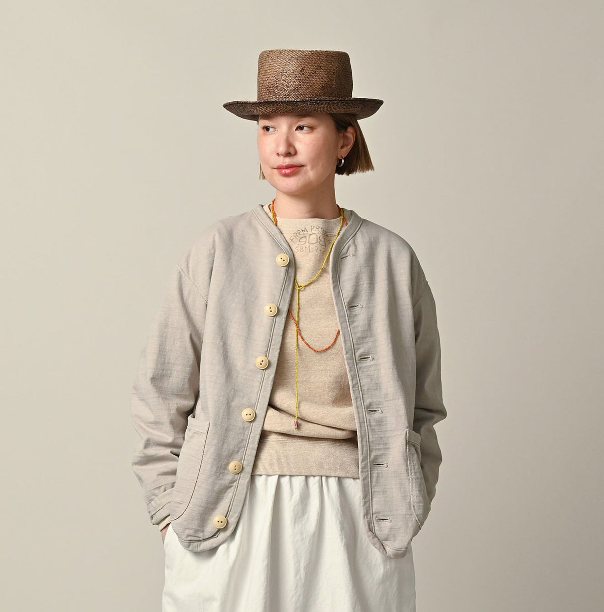 45R Dekoboko Tenjiku 908 Binder Cardigan