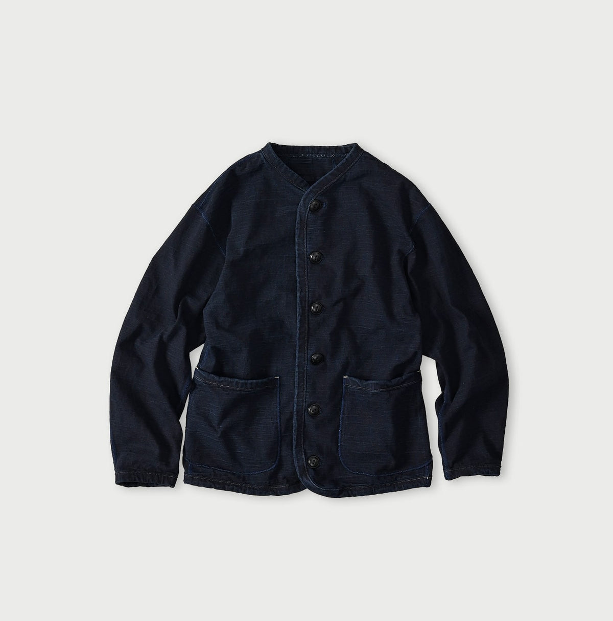 45R Indigo Dekoboko Tenjiku 908 Binder Cardigan
