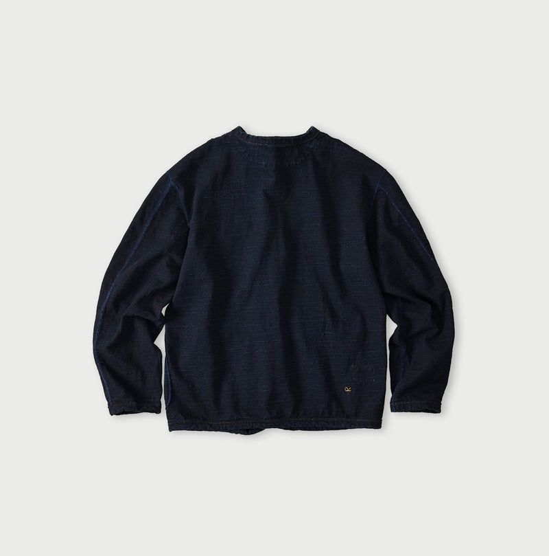 45R Indigo Dekoboko Tenjiku 908 Binder Cardigan