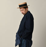 45R Indigo Dekoboko Tenjiku 908 Binder Cardigan