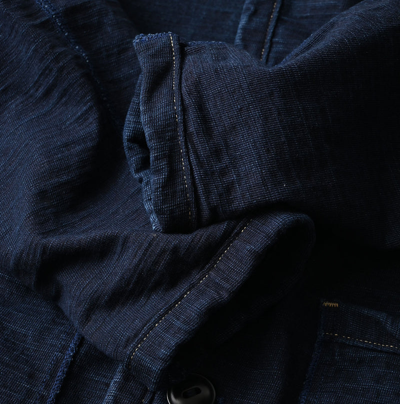 45R Indigo Dekoboko Tenjiku 908 Binder Cardigan