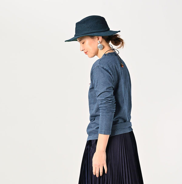 Indigo 45 Star 908 Long Sleeve T-shirt Zyu - 45R by 45rpm studio