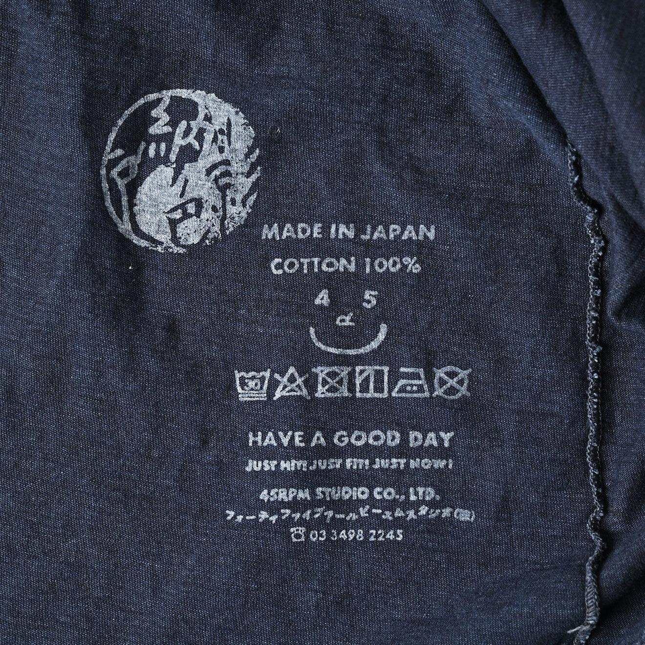 Indigo Ocean 908 Long Sleece T-shirt Nou - 45R by 45rpm studio