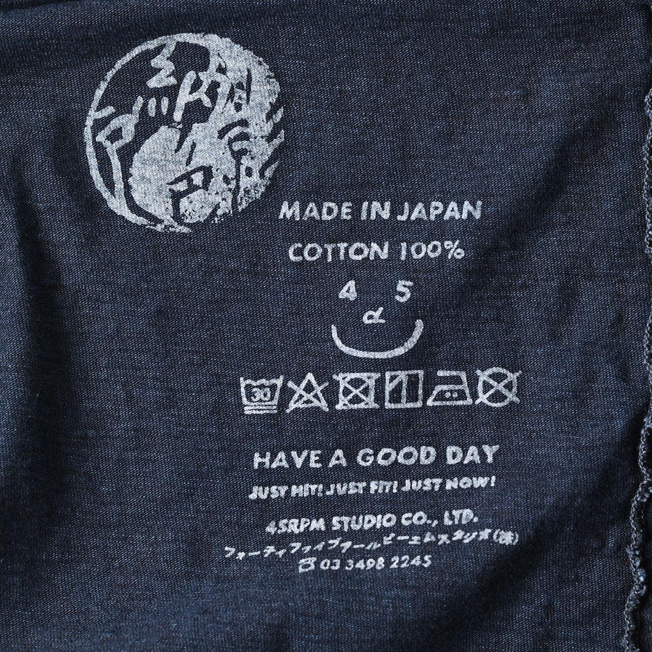 Indigo 45 Star 908 Long Sleeve T-shirt Nou - 45R by 45rpm studio