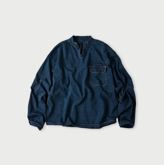 Indigo Dekoboko Tenjiku 908 Outer T-shirt - 45R by 45rpm studio