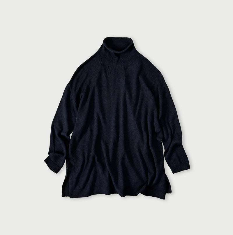 45R Indigo Low Gauge Super Gauze Tunic - Image 1