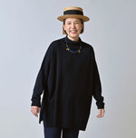 45R Indigo Low Gauge Super Gauze Tunic